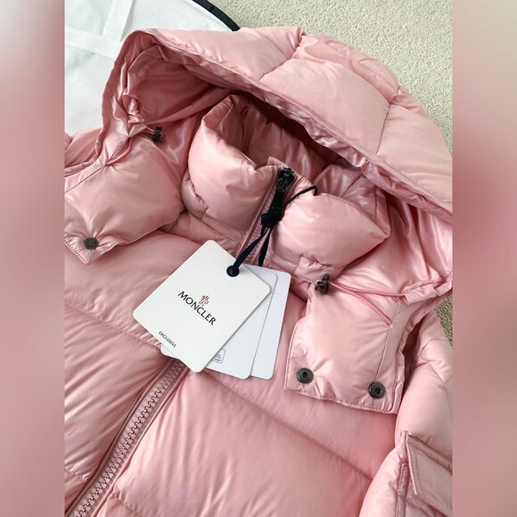 Moncler Pink Down Maire Jacket - Picture 8 of 15
